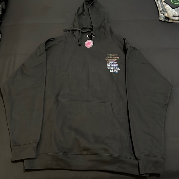 Anti social social club hoodie size L